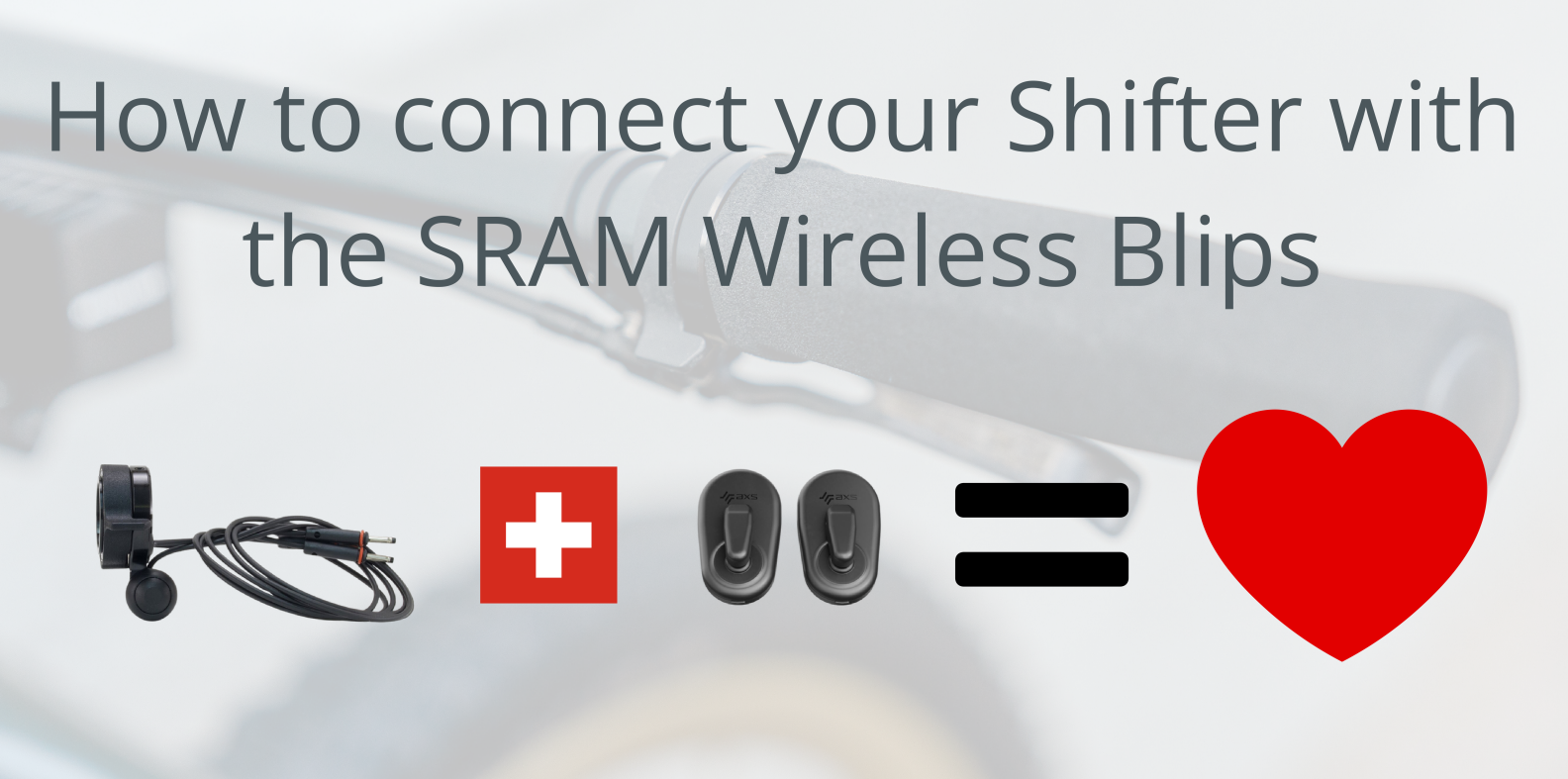 How to connect your Zirbel Shifter with the Sram wireless Blips - Tutorial by CannondalePat