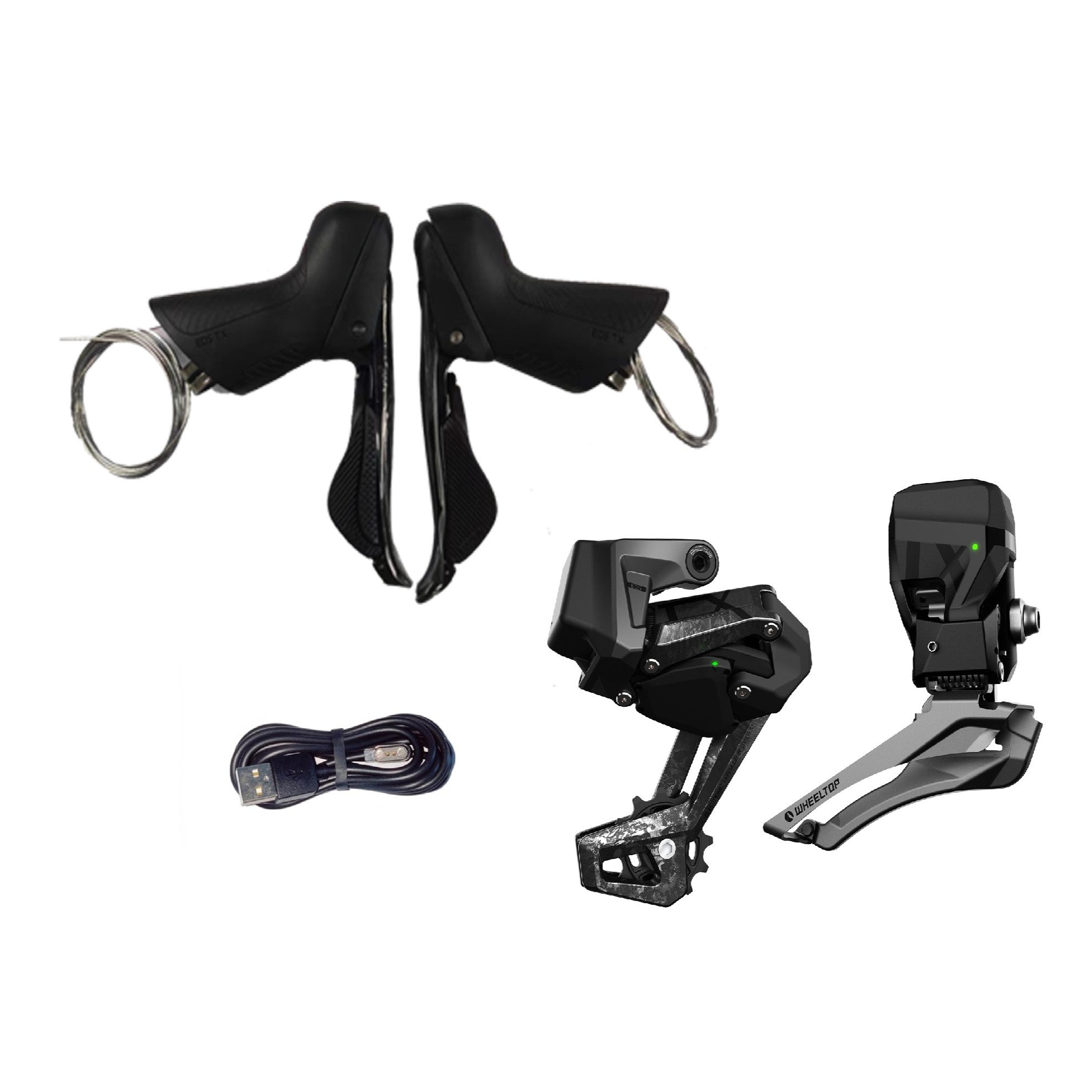 Wheeltop EDS TX-6000 - The only electronic road bike groupset for